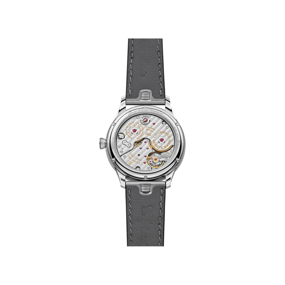 Chopard L.U.C watch in platinum, view 3