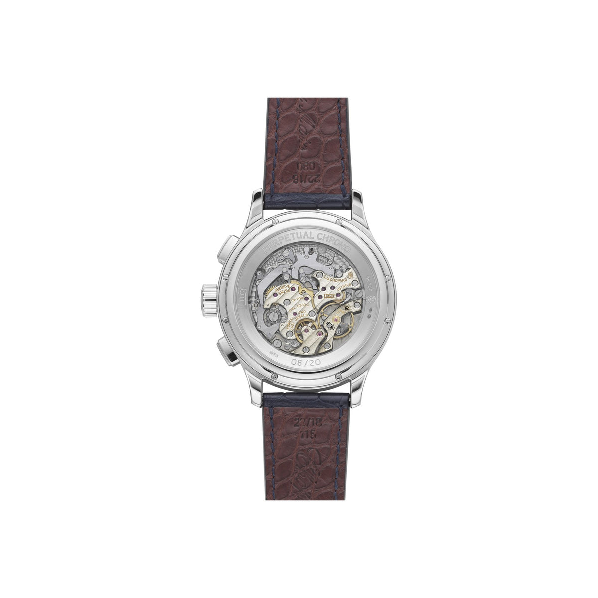 Chopard L.U.C watch in platinum, view 2
