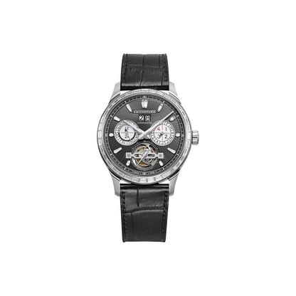 Chopard L.U.C watch in platinum with diamonds
