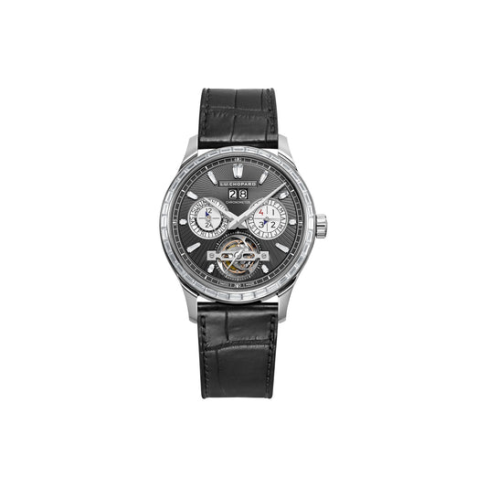 Chopard L.U.C watch in platinum with diamonds