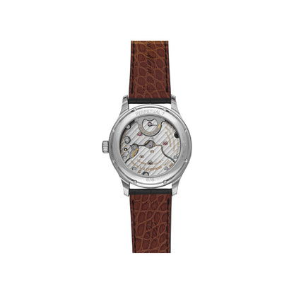 Chopard L.U.C watch in platinum with diamonds, view 2