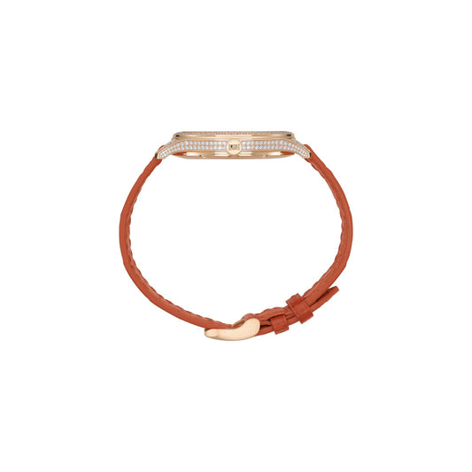 Chopard L.U.C watch in 18k ethical rose gold with diamonds, view 2
