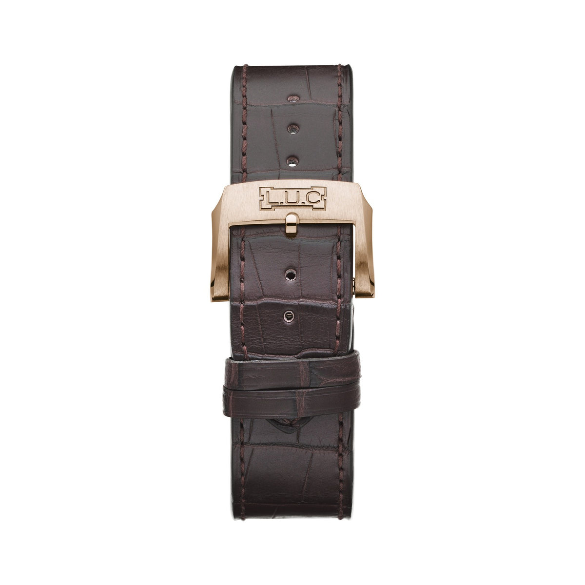Chopard L.U.C watch in 18k ethical rose gold, view 4