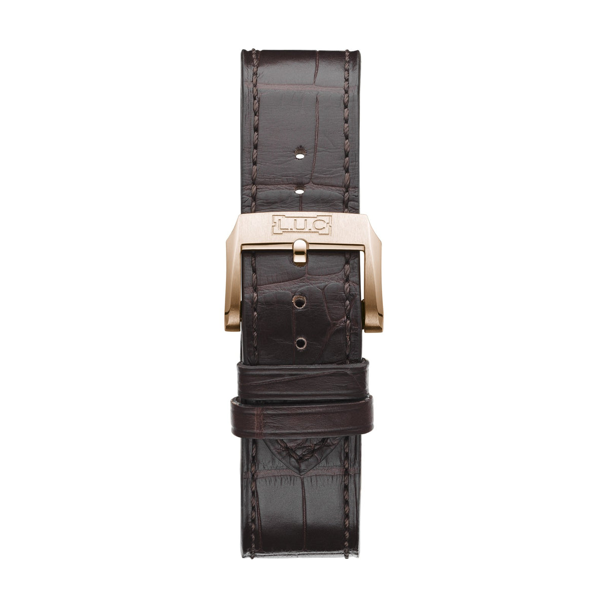 Chopard L.U.C watch in 18k ethical rose gold, view 4