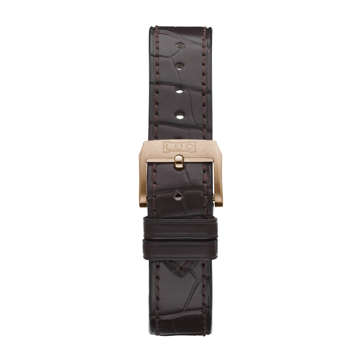 Chopard L.U.C watch in 18k ethical rose gold, view 4