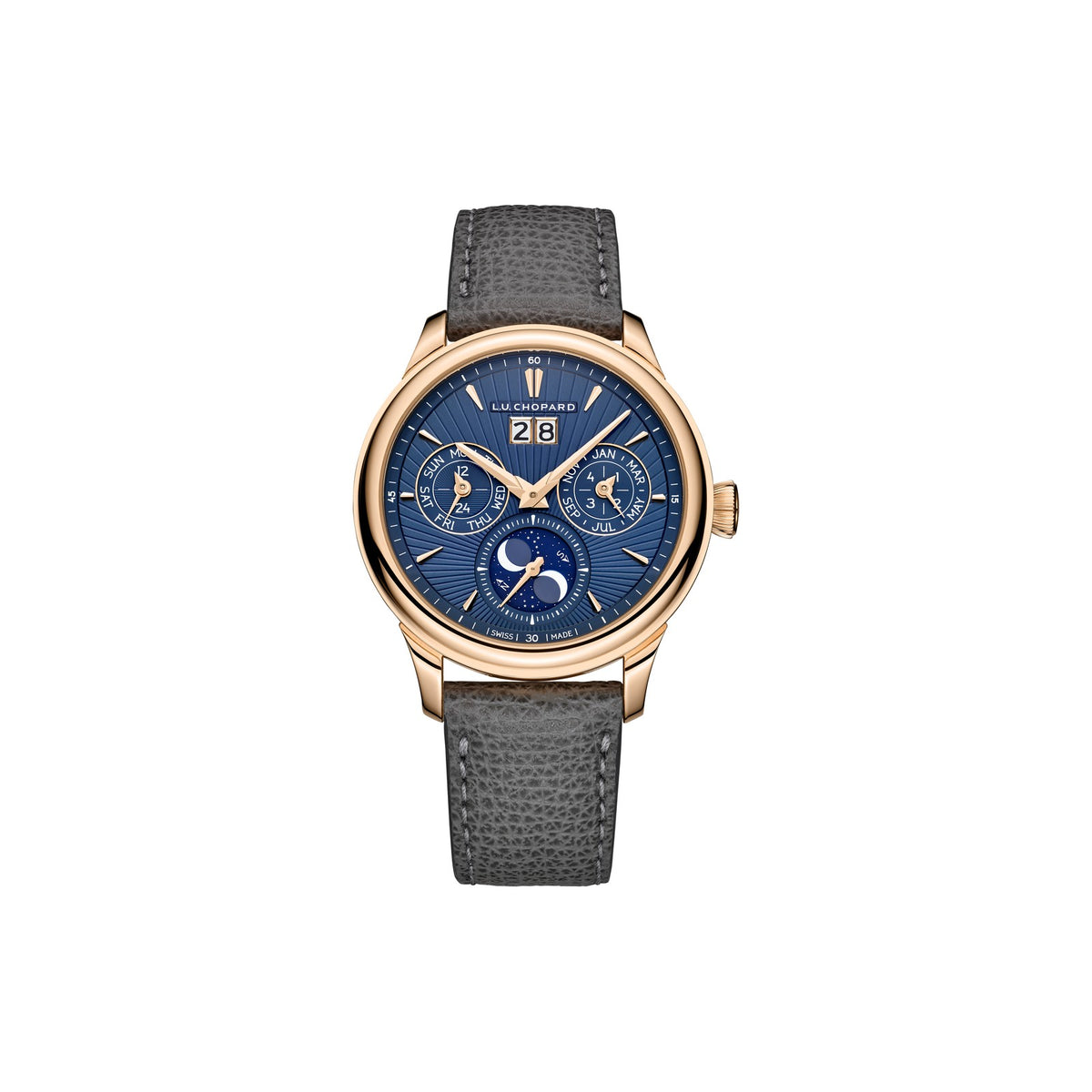 Chopard L.U.C watch in 18k ethical rose gold, view 2