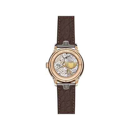 Chopard L.U.C watch in 18k ethical rose gold, view 3