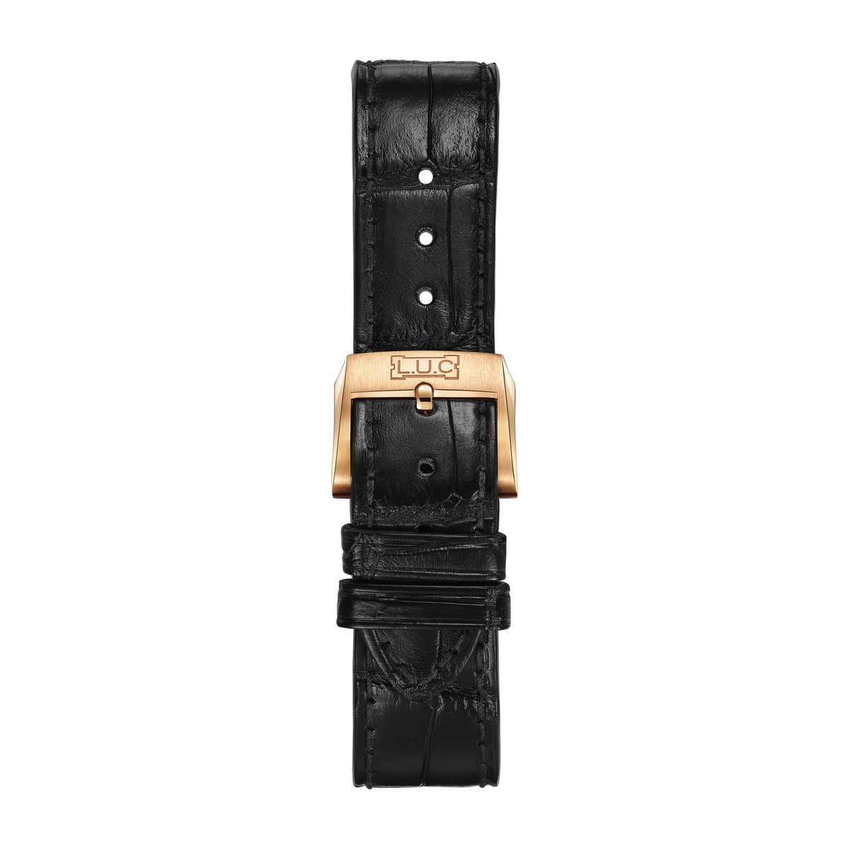 Chopard L.U.C watch in 18k ethical rose gold, view 4