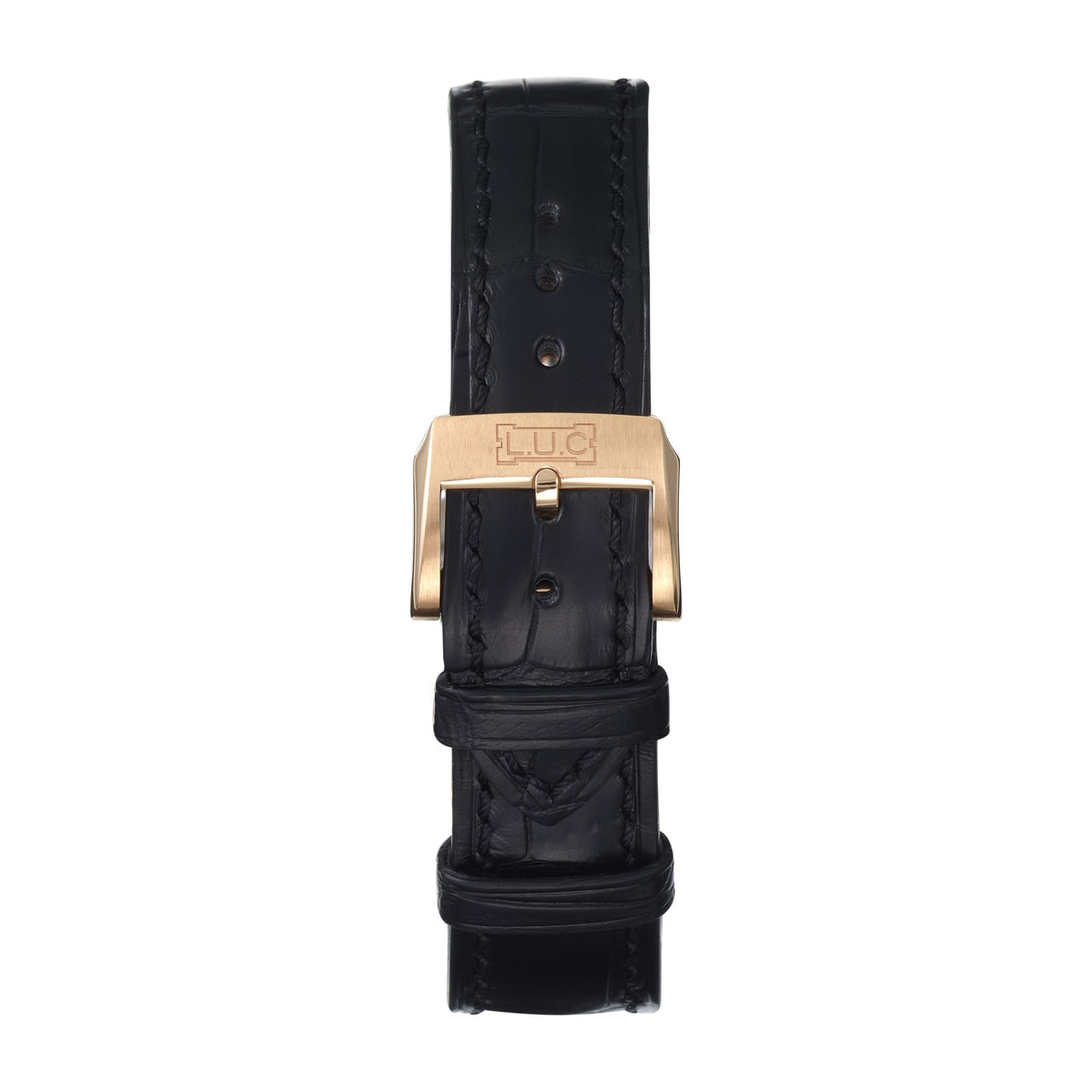 Chopard L.U.C watch in 18k ethical rose gold, view 4