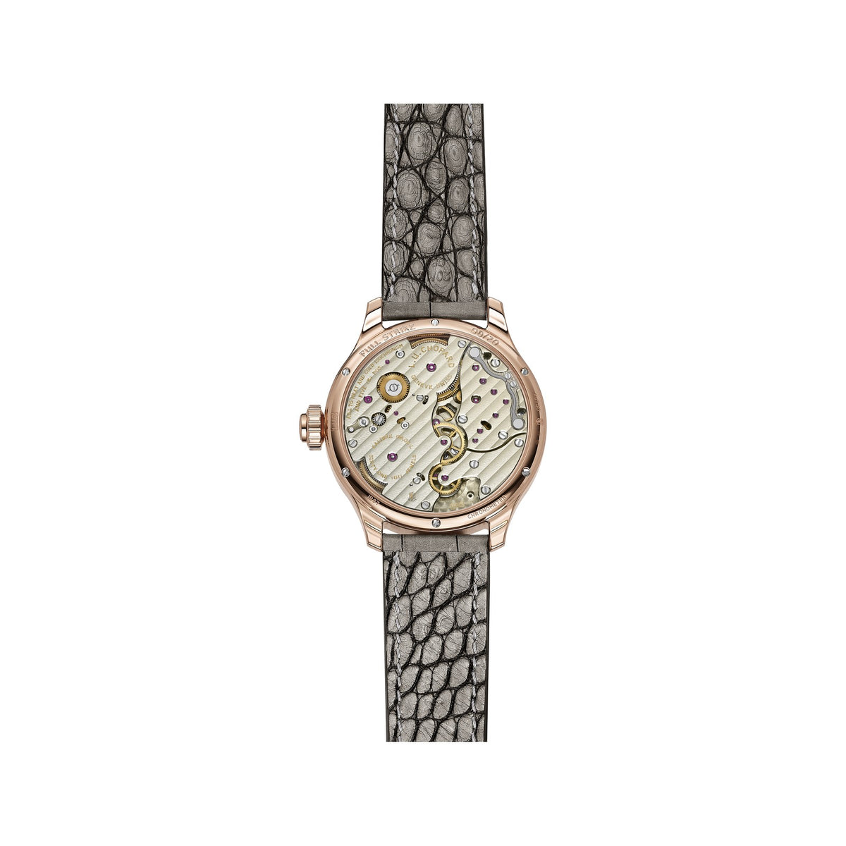 Chopard L.U.C watch in 18k ethical rose gold, view 2