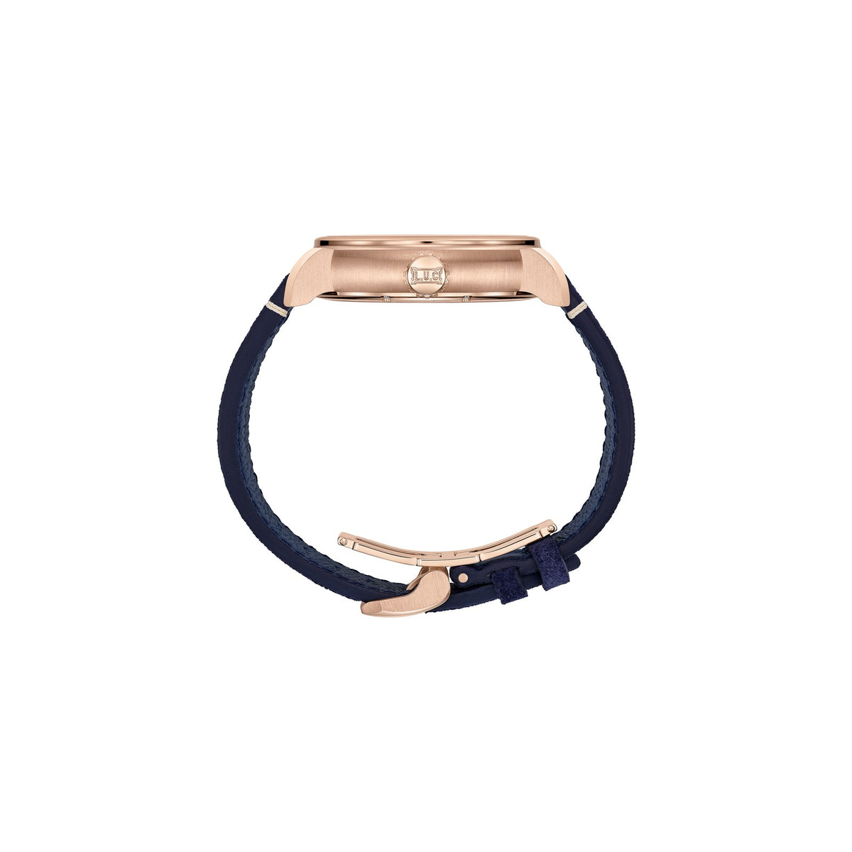 Chopard L.U.C watch in 18k ethical rose gold, view 3