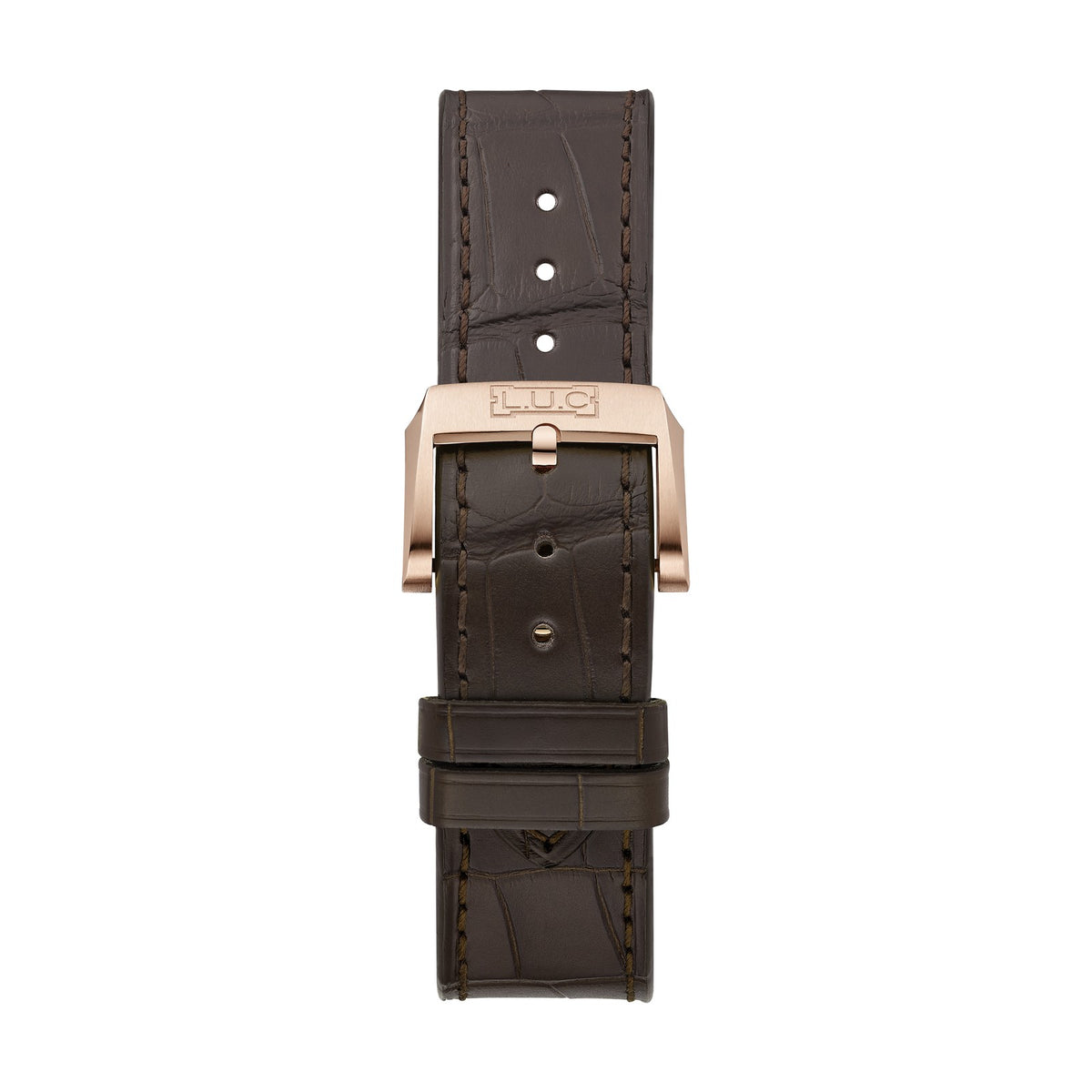 Chopard L.U.C watch in 18k ethical rose gold, view 4