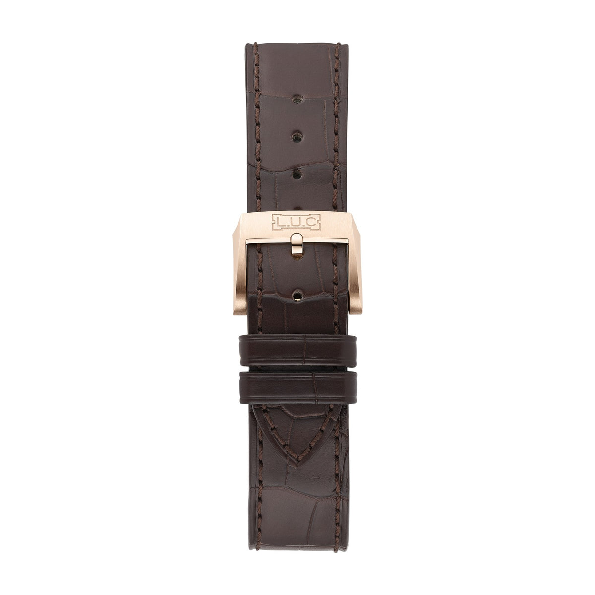 Chopard L.U.C watch in 18k ethical rose gold, view 4