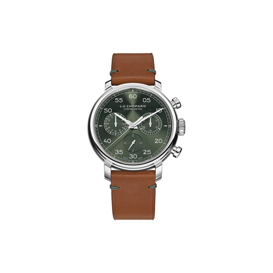 Chopard L.U.C watch in stainless steel