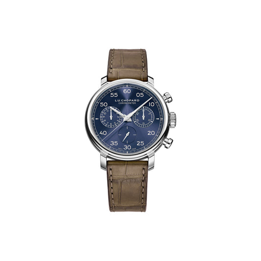 Chopard L.U.C watch in stainless steel