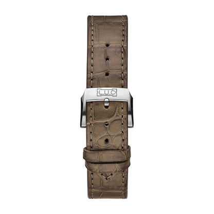 Chopard L.U.C watch in stainless steel, view 4