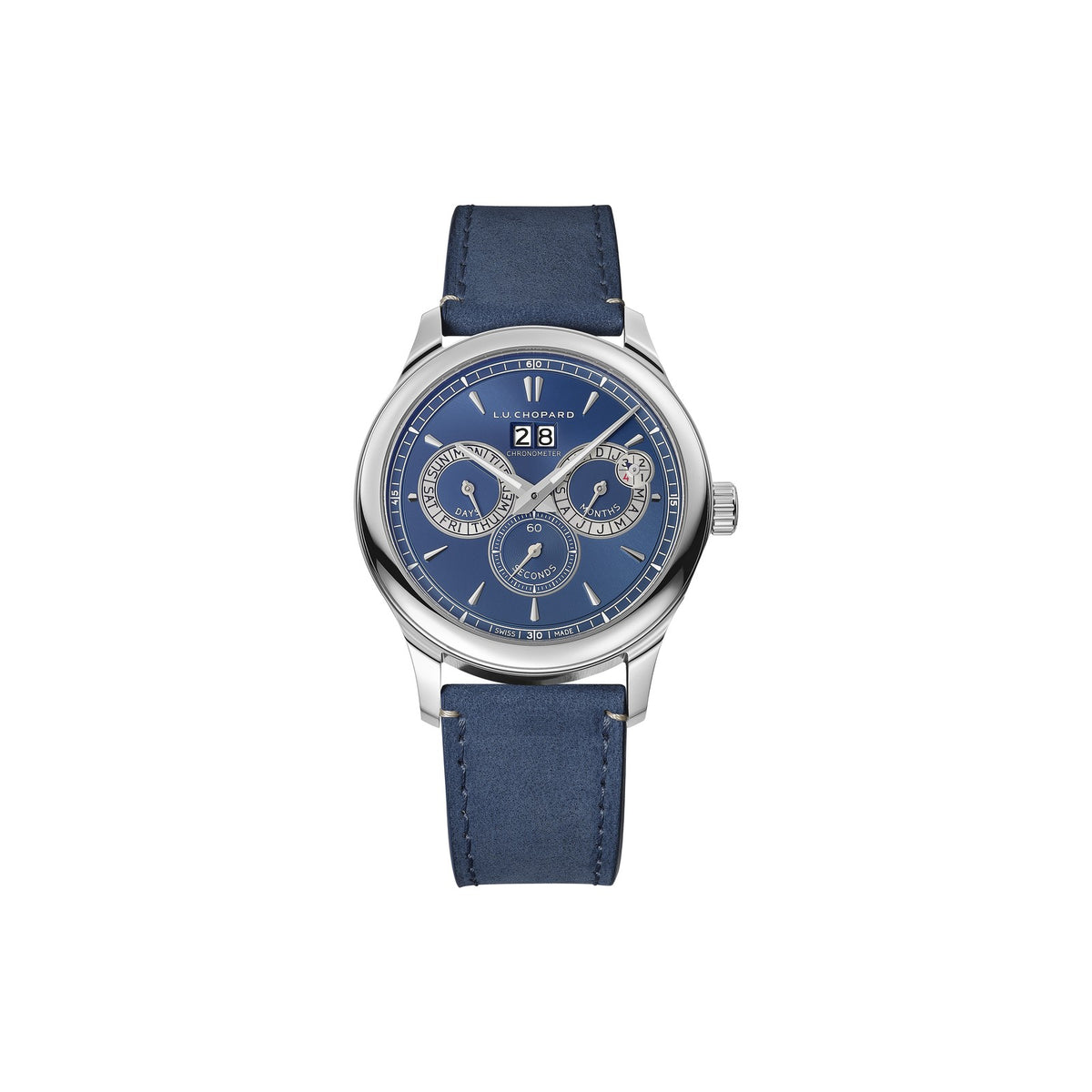 Chopard L.U.C watch in stainless steel