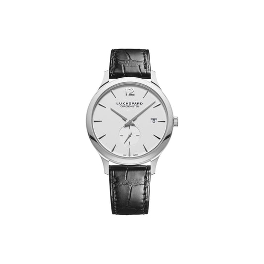 Chopard L.U.C watch in stainless steel