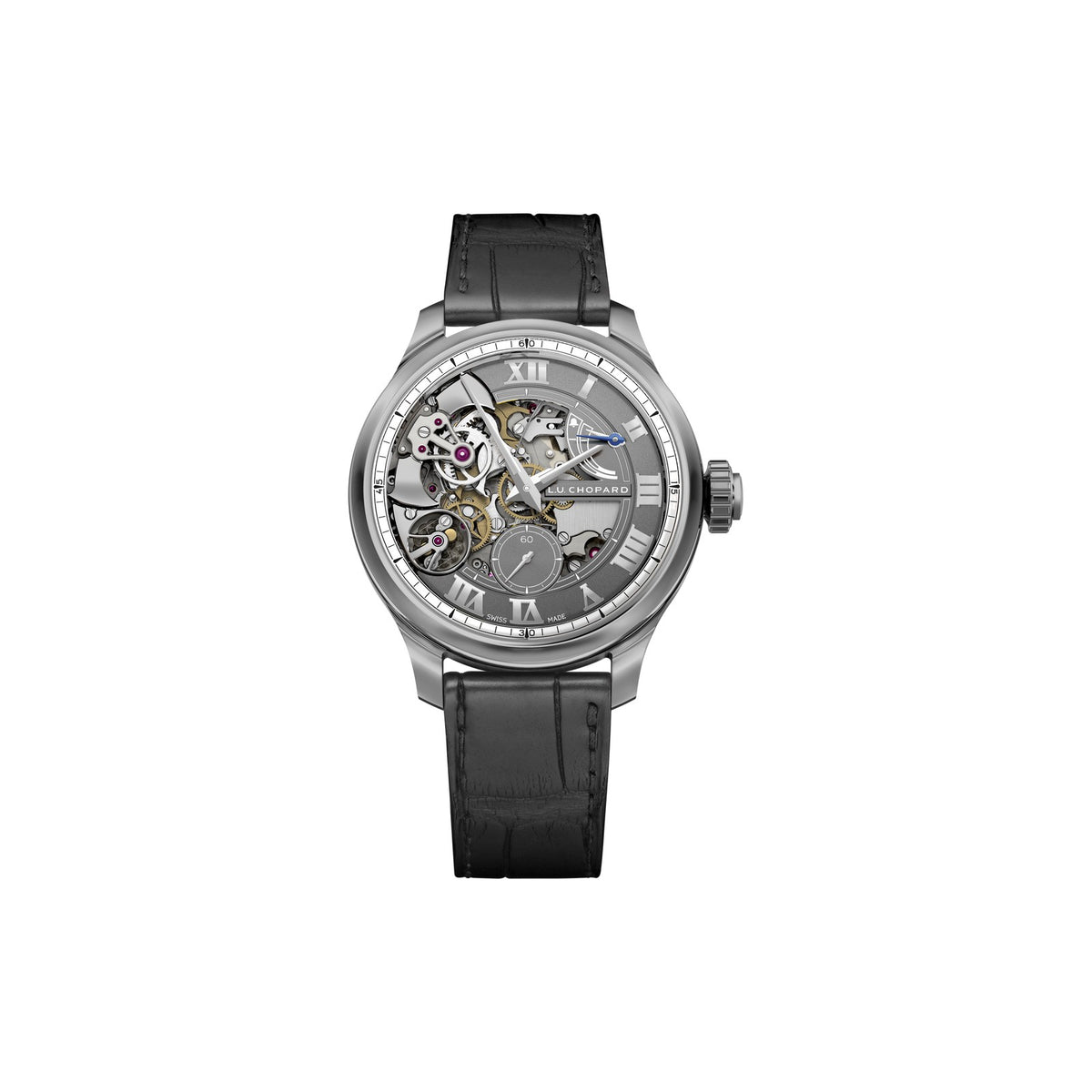 Chopard L.U.C watch in stainless steel