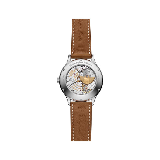 Chopard L.U.C watch in stainless steel, view 2