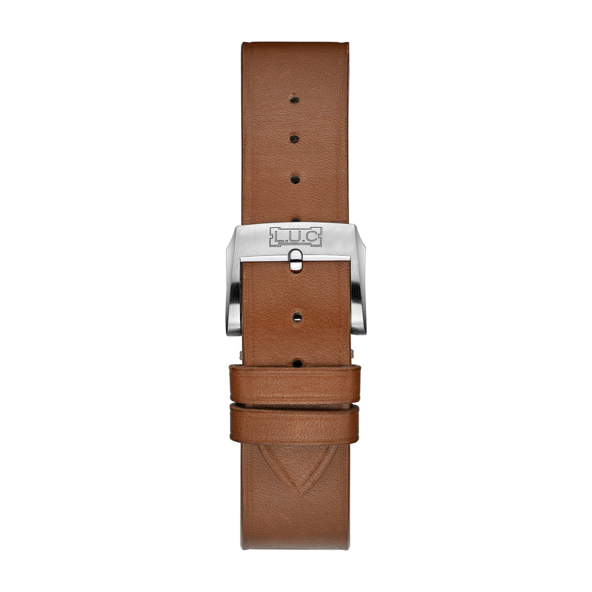 Chopard L.U.C watch in stainless steel, view 4