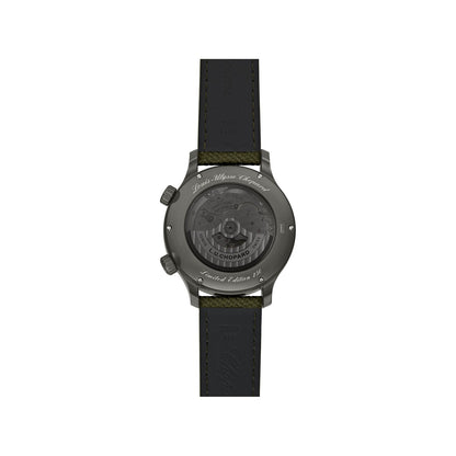 Chopard L.U.C watch in titanium, view 2