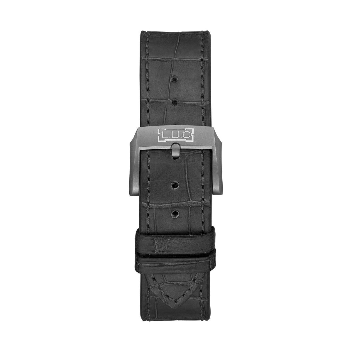 Chopard L.U.C watch in titanium, view 4