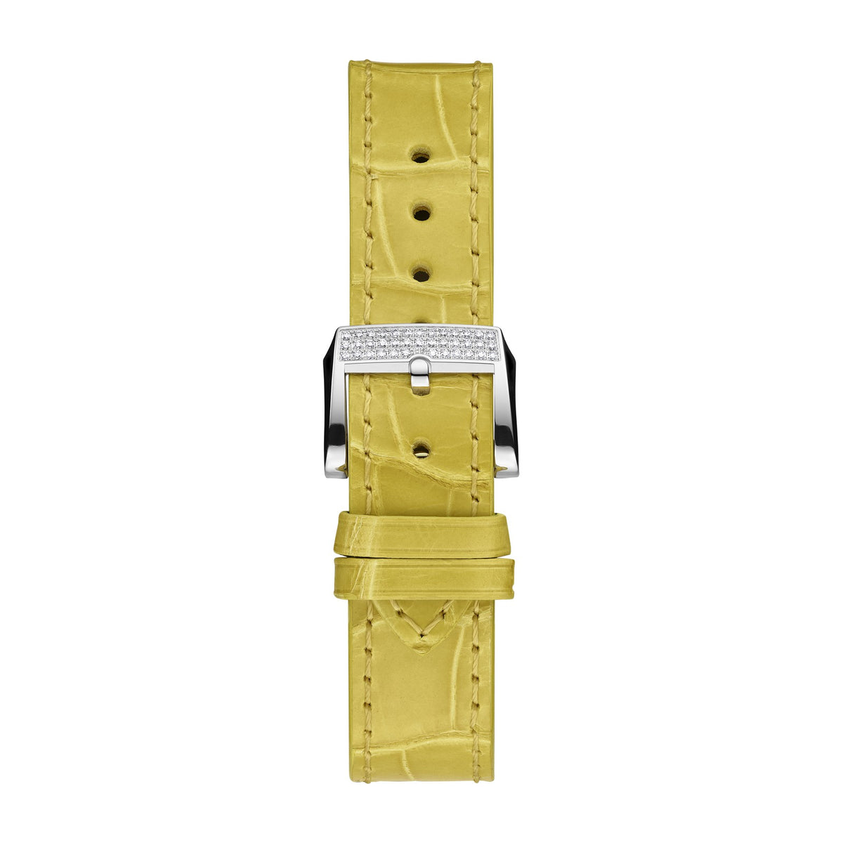 Chopard L.U.C watch in 18k ethical white gold with diamonds, view 3