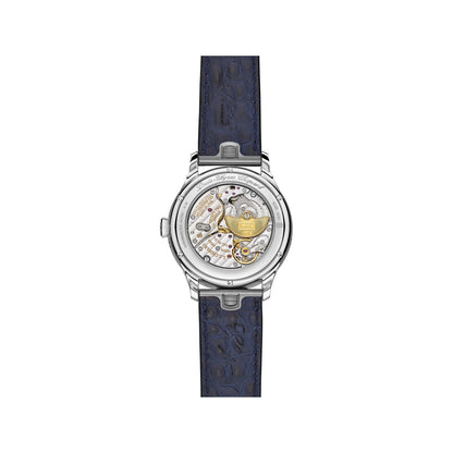 Chopard L.U.C watch in 18k ethical white gold, view 3