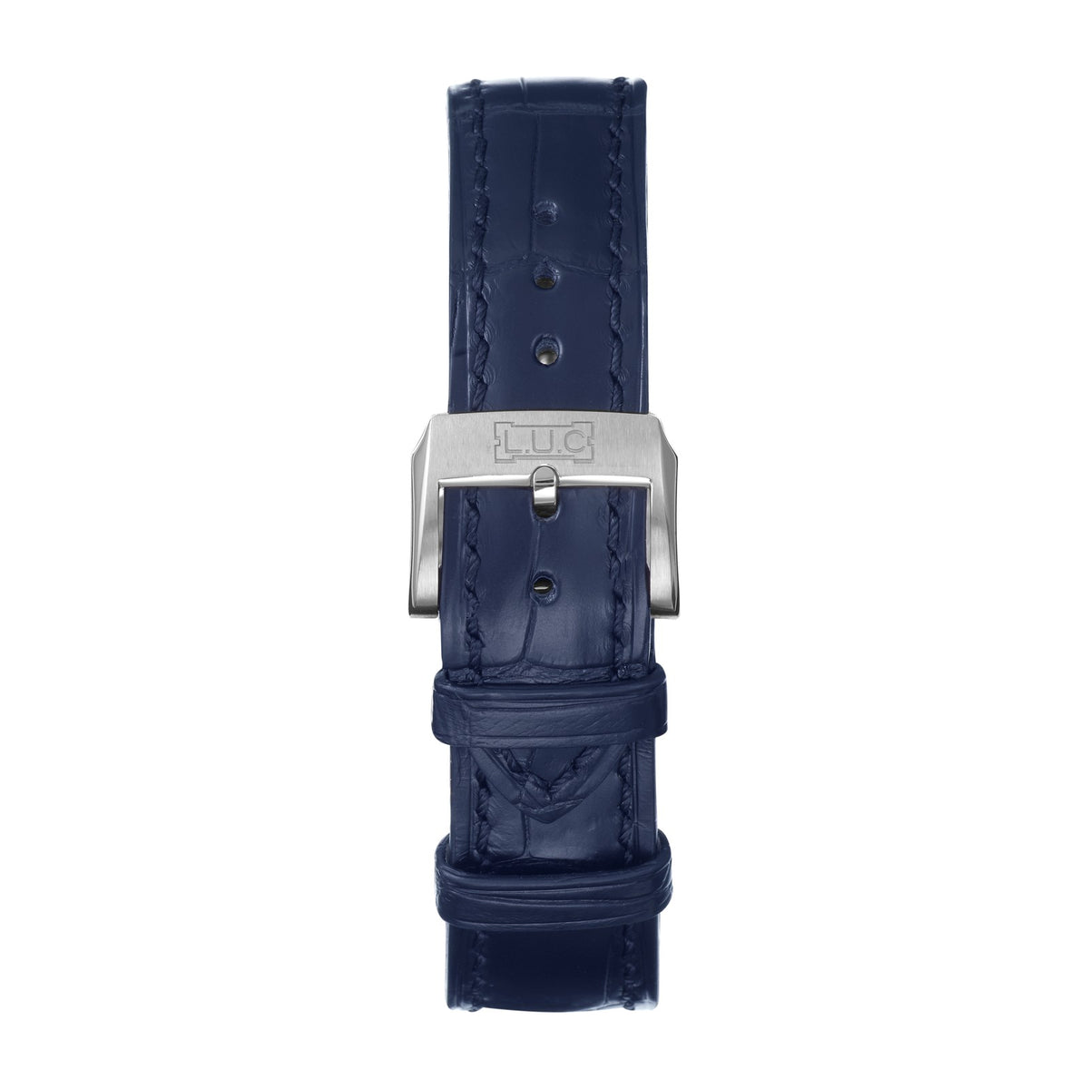 Chopard L.U.C watch in 18k ethical white gold, view 4