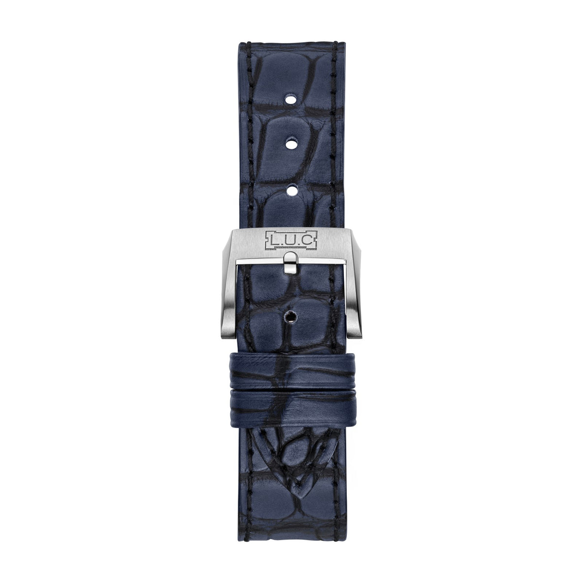 Chopard L.U.C watch in 18k ethical white gold, view 4