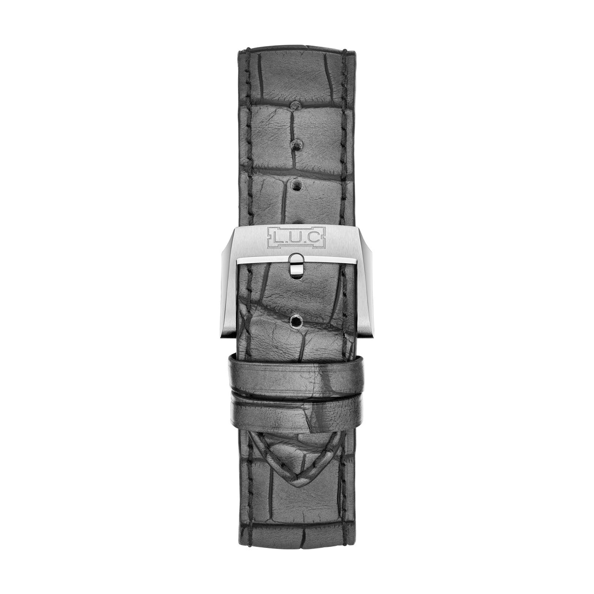 Chopard L.U.C watch in 18k ethical white gold, view 4