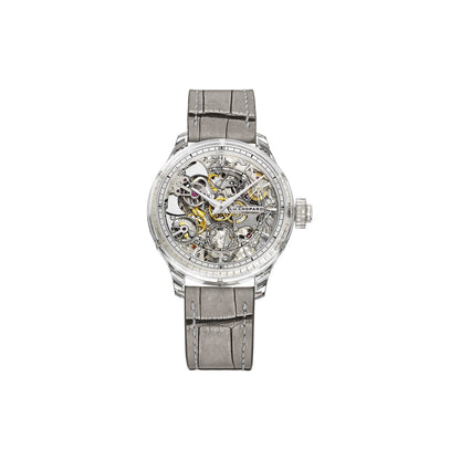 Chopard L.U.C watch in sapphire and ethical white gold with sapphires