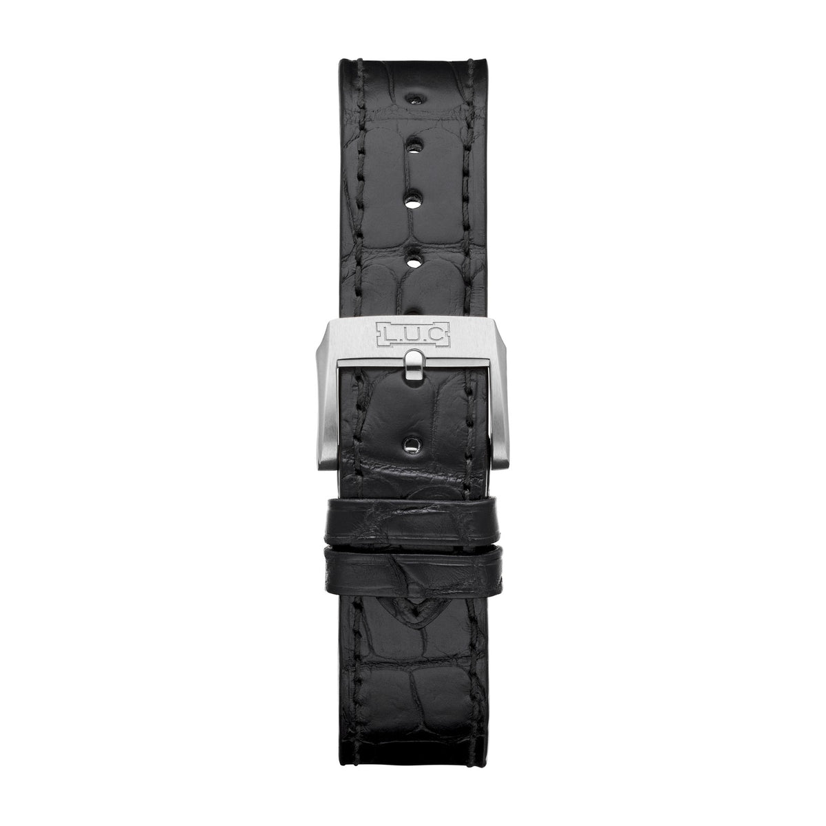 Chopard L.U.C watch in 18k ethical white gold with diamonds, view 4