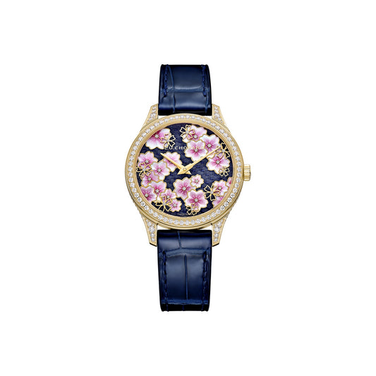Chopard L.U.C watch in 18k ethical yellow gold with diamonds