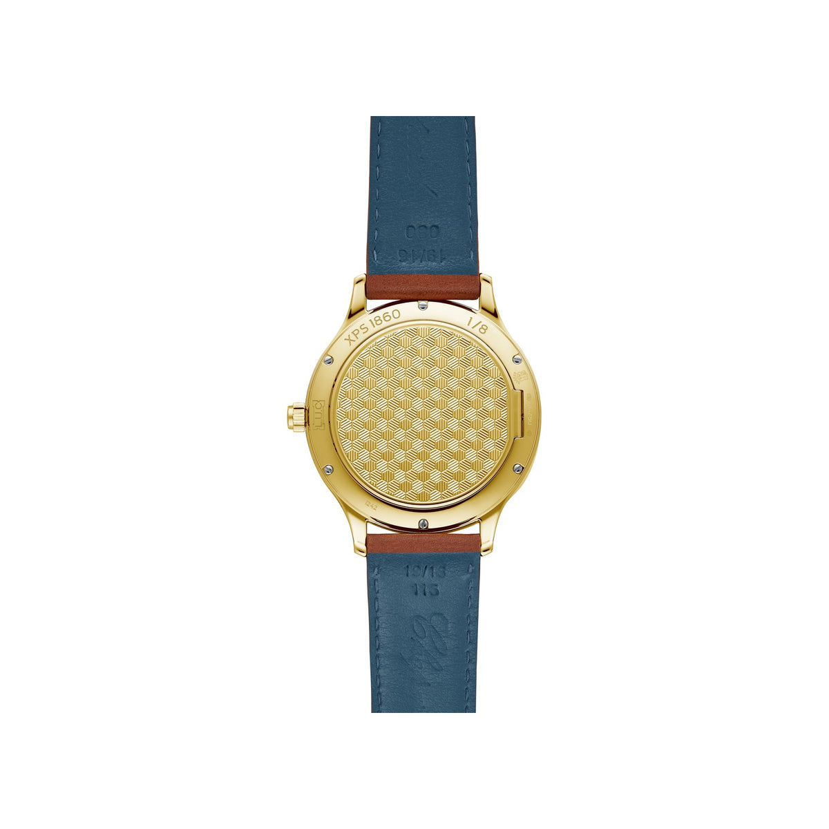 Chopard L.U.C watch in 18k ethical yellow gold, view 2