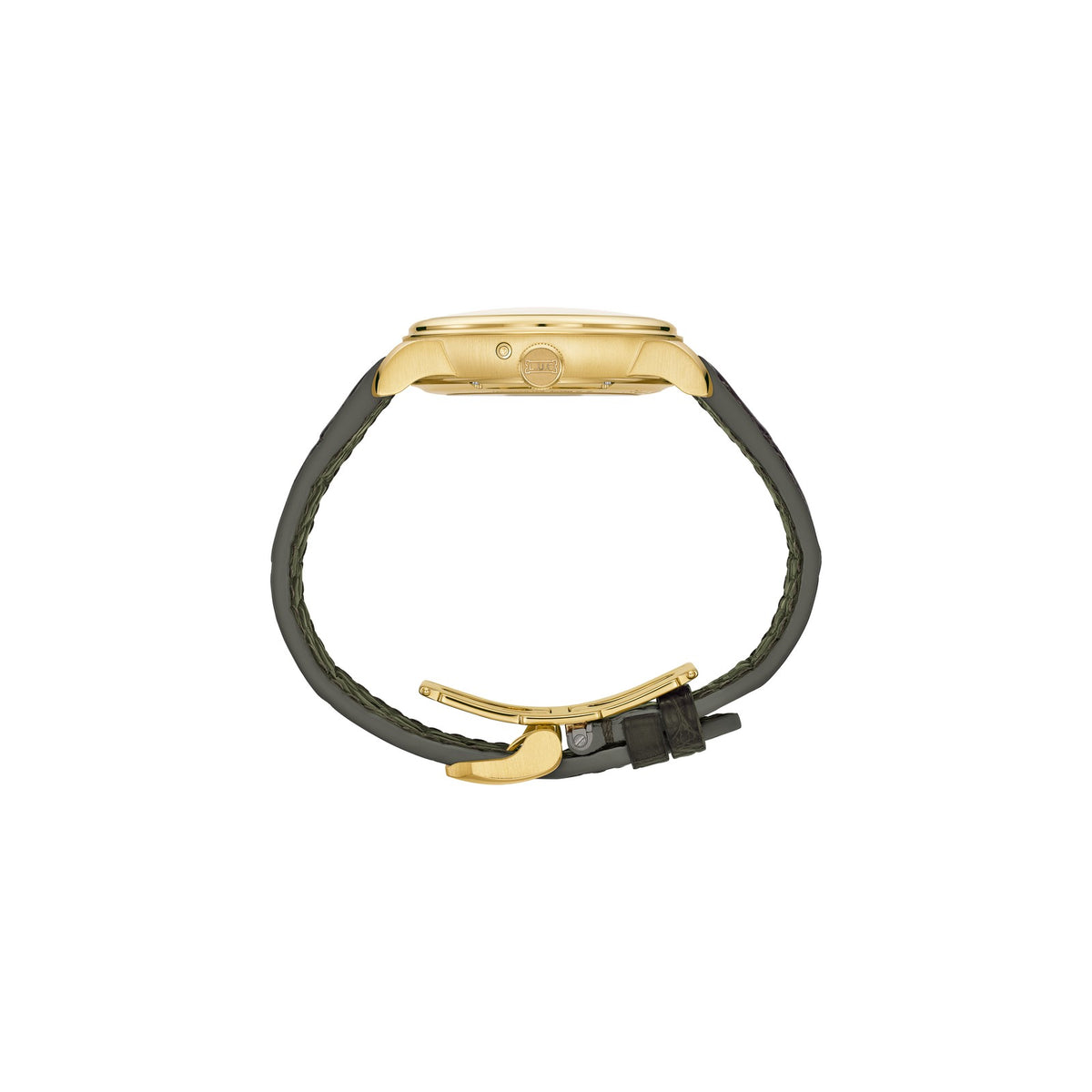 Chopard L.U.C watch in 18k ethical yellow gold, view 3