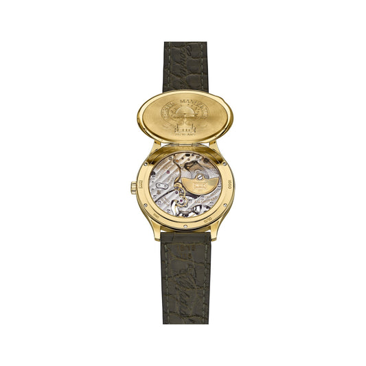 Chopard L.U.C watch in 18k ethical yellow gold, view 2