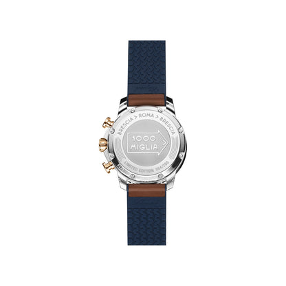Chopard Mille Miglia watch in 18k ethical rose gold and stainless steel, view 2