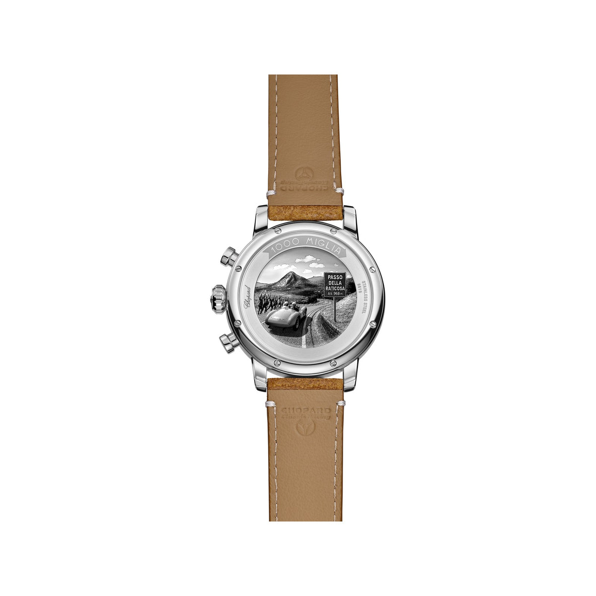 Chopard Mille Miglia watch in titanium and stainless steel, view 2