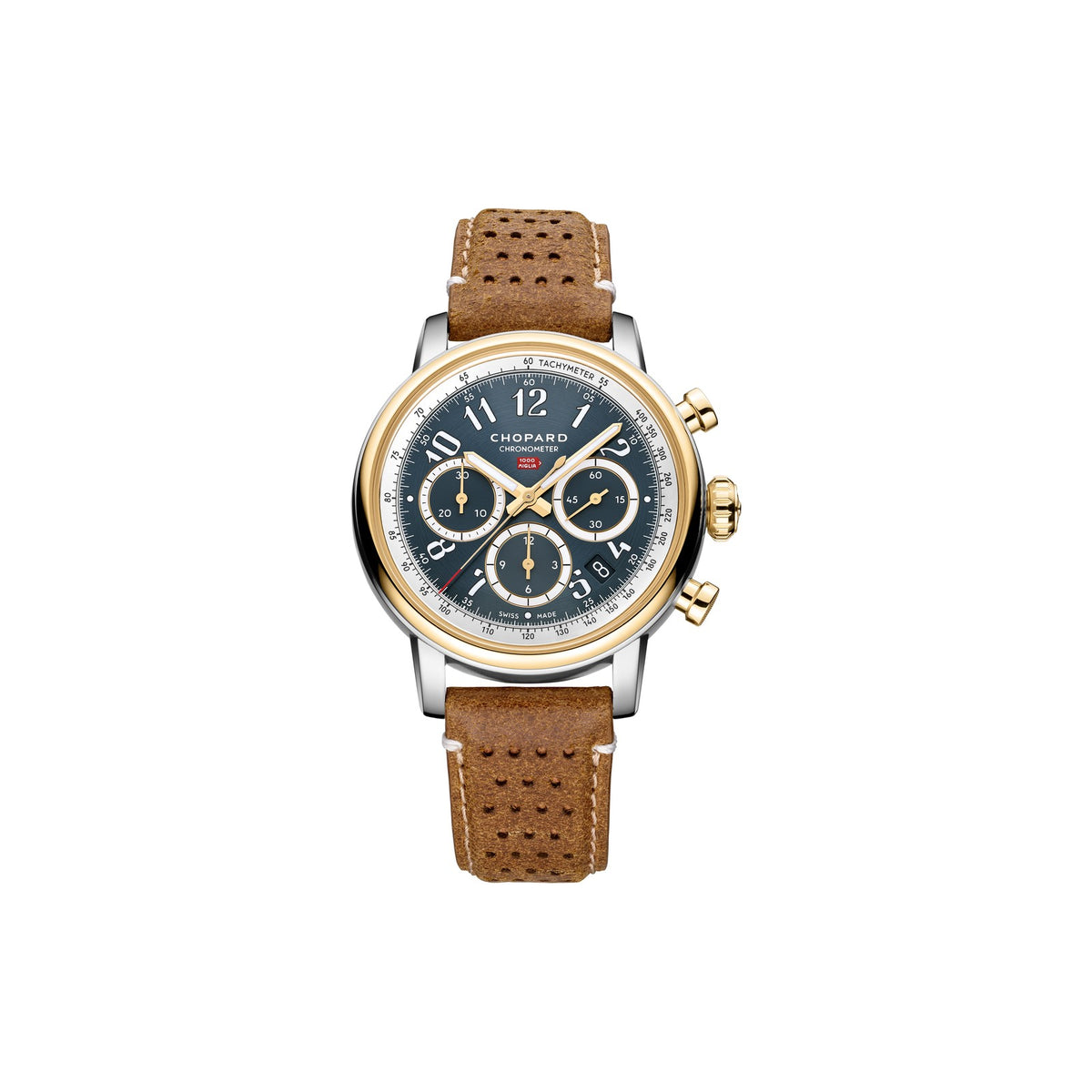 Chopard Mille Miglia watch in 18k ethical yellow gold and stainless steel