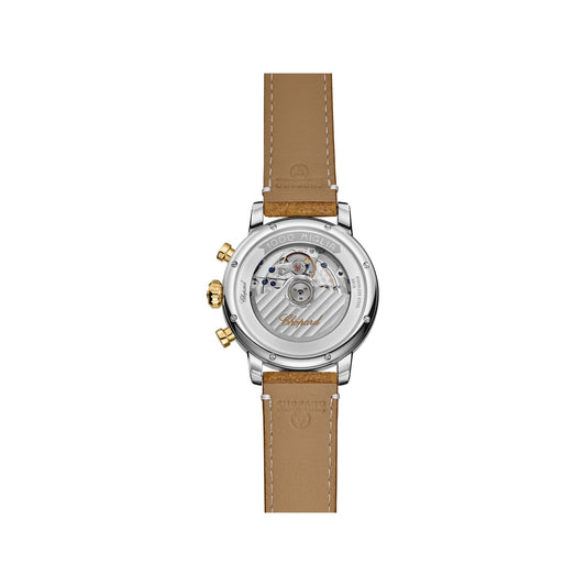 Chopard Mille Miglia watch in 18k ethical yellow gold and stainless steel, view 2