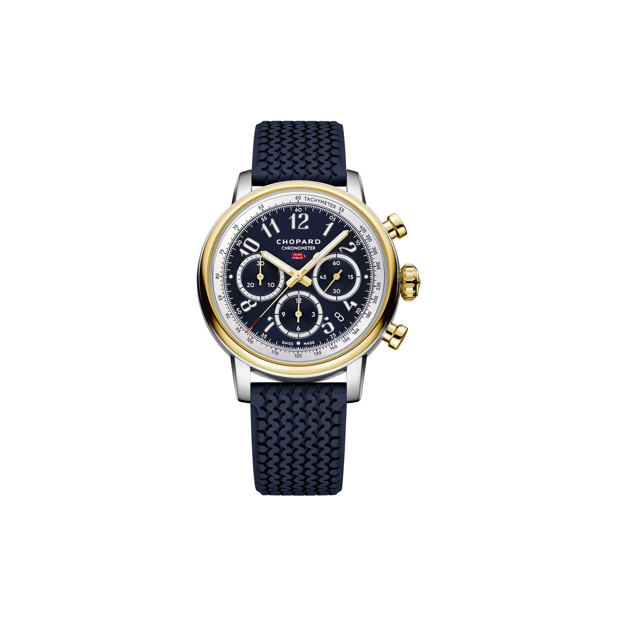 Chopard Mille Miglia watch in 18k ethical yellow gold and stainless steel