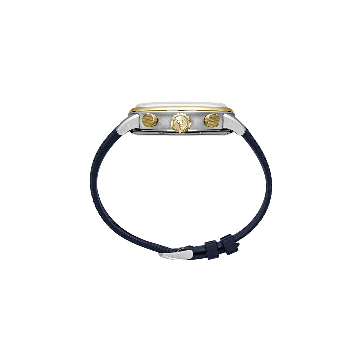 Chopard Mille Miglia watch in 18k ethical yellow gold and stainless steel, view 3