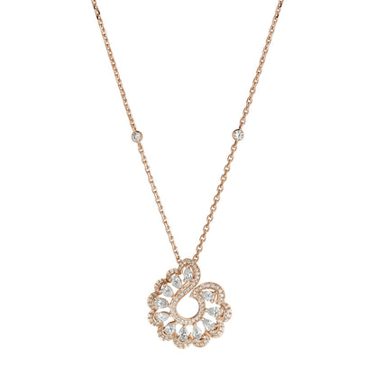 Chopard Precious Lace pendant in 18k ethical rose gold with diamonds