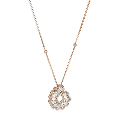 Chopard Precious Lace pendant in 18k ethical rose gold with diamonds, view 2