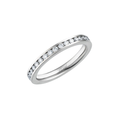 Chopard Timeless ring in platinum with diamonds
