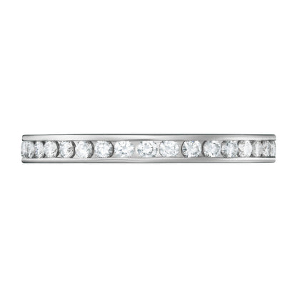 Chopard Timeless ring in platinum with diamonds, view 2