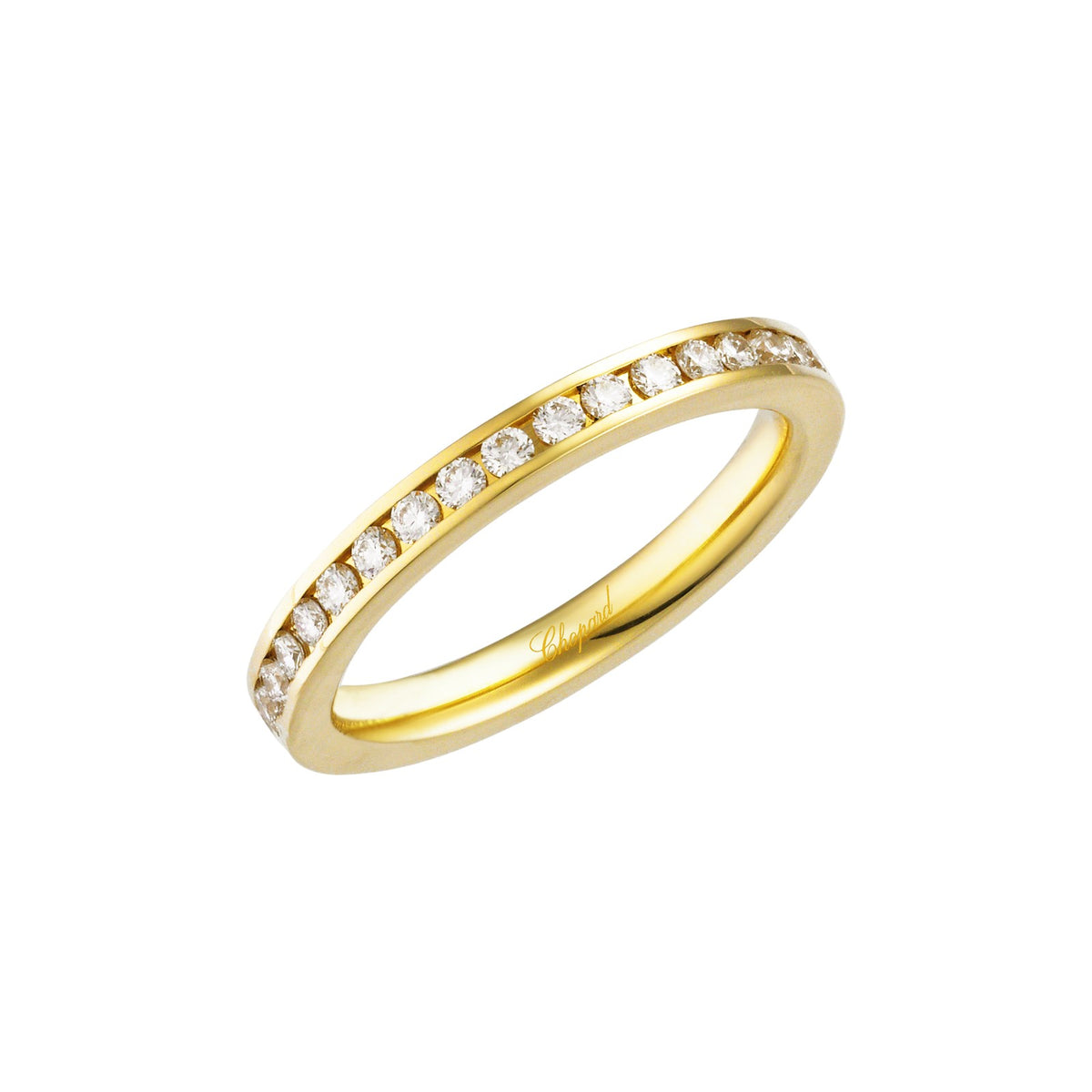 Chopard Timeless ring in 18k ethical yellow gold with diamonds