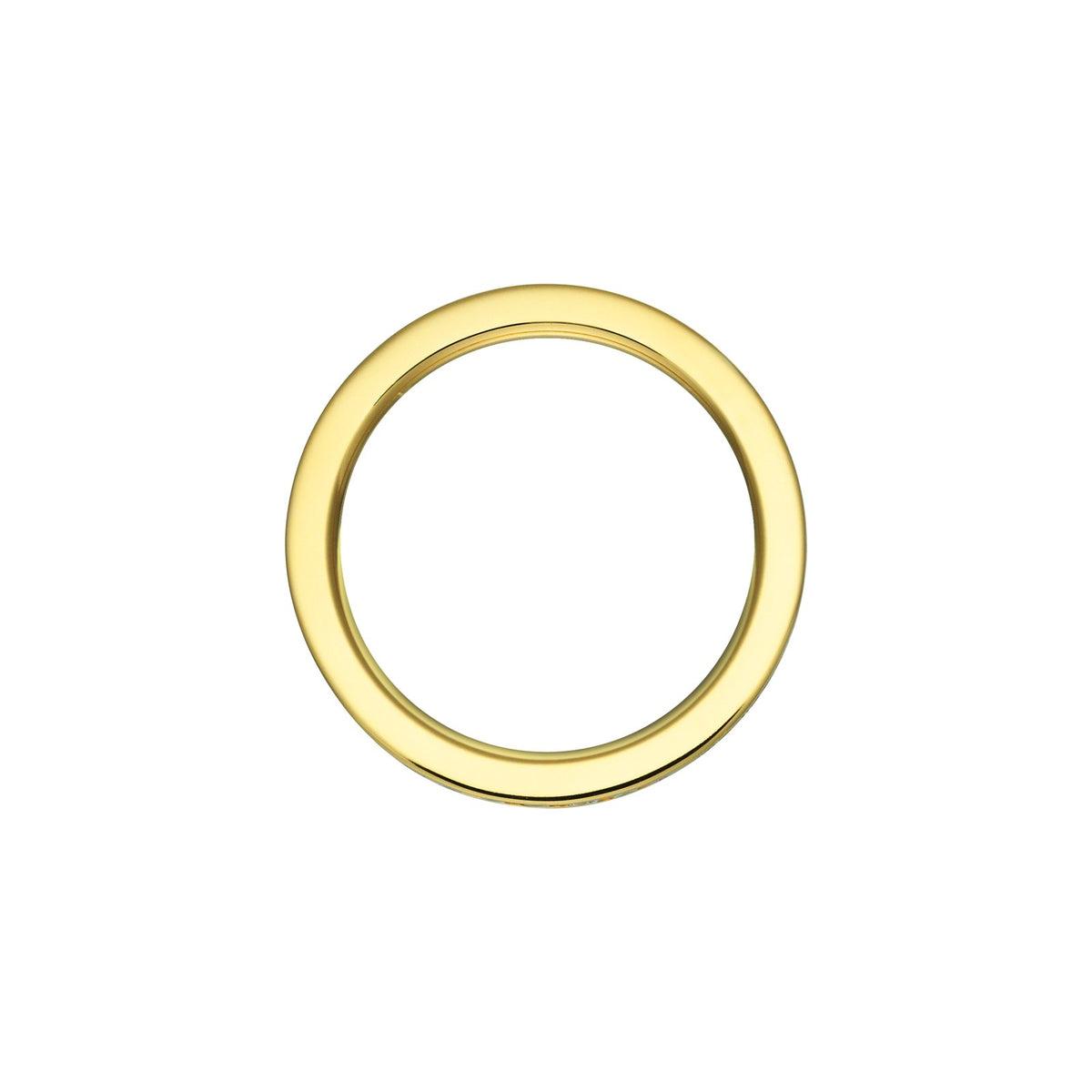 Chopard Timeless ring in 18k ethical yellow gold with diamonds, view 3